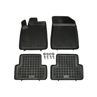 Billede af REZAW PLAST 201214 Gulvmåttesæt Gummi foran og bagved 4 sort Skrædderlavet CITROËN: C5 I Hatchback