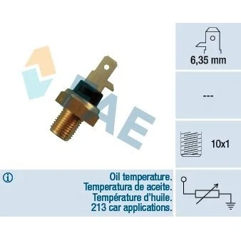 Billede af EPS 1.830.154 Olietemperatur Føler M10x1 Made in Italy OE Equivalent