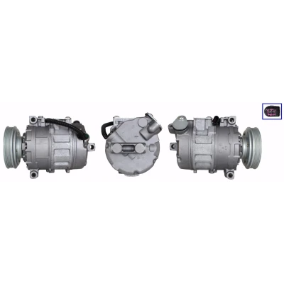 Billede af LUCAS ACP01302 Kompressor PAG 46 R 134a med pakninger