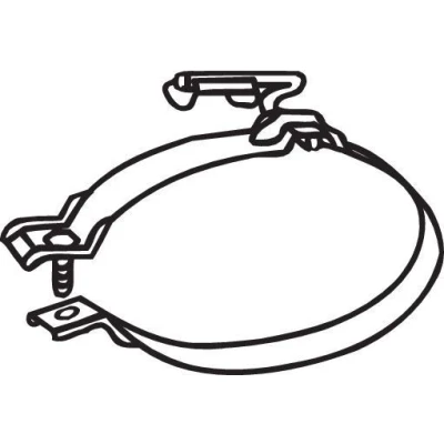 Billede af BOSAL 251 916 Holder, udstødningssystem OPEL: Astra F Caravan, Kadett E CC