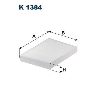 Billede af FILTRON K 1384 Kabinefilter Partikelfilter 337 238 42 VOLVO: V60 II, V90 II Stationcar, S90
