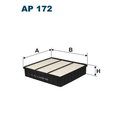 Billede af FILTRON AP 172 Luftfilter 44 220 201 Filterindsats MITSUBISHI: COLT 4, Lancer 5 Limousine