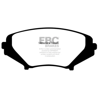 Billede af Bremseklodser EBC Brakes DP51665NDX