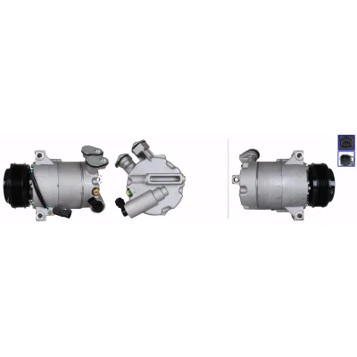Billede af LUCAS ACP01231 Kompressor PAG 46 YF R134a, R1234yf med pakninger FORD: C Max 2, Transit Connect V408 Van, Grand