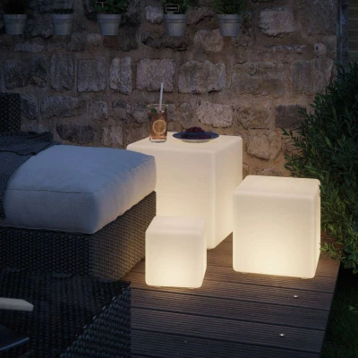 Billede af Paulmann Plug &amp; Shine LED dekorationslampe Cube 30 cm