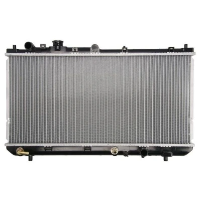 Billede af THERMOTEC D73014TT Radiator Aluminium, plastik til køretøjer med/uden klimaanlæg 704 325 22 automatgear Loddet køleripper