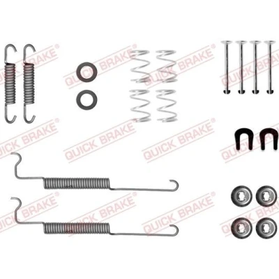 Billede af QUICK BRAKE 105 0049 Tilbehørssæt, bremsebakker CHEVROLET: Aveo Hatchback