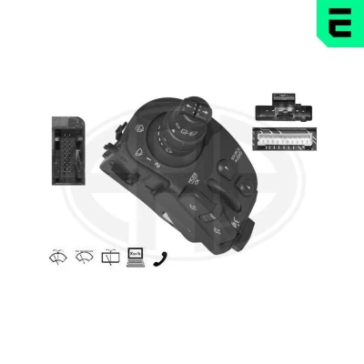 Billede af ERA 440725 Ratstammekontakt Førerairbag RENAULT: CLIO III Grandtour, 3, Modus / Grand