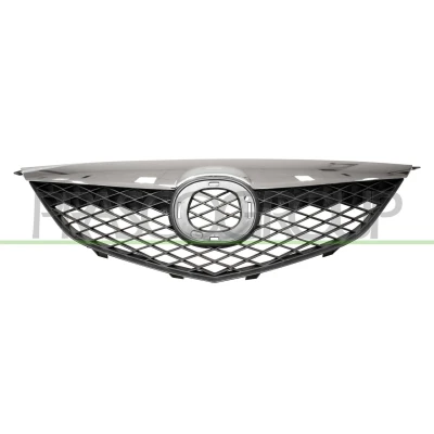 Billede af PRASCO MZ0492000 Kølergitter sort forkromet kant