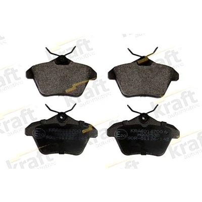 Billede af KRAFT 6016700 Bremseklodser bagaksel ALFA ROMEO: 166, 156 Sedan, 164