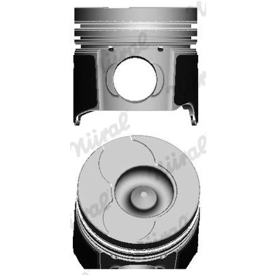 Billede af NÜRAL 87 101500 00 Motor Stempel 80 med stempelringholder, til Trapez plejlstang