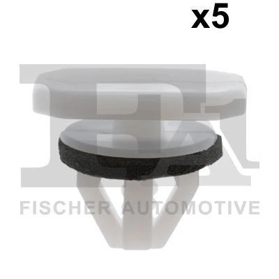 Billede af FA1 13 40027.5 Clips, side /beskyttelseslister hvid