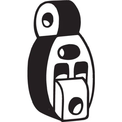 Billede af Gummibånd, udstødningssystem BOSAL 255 055