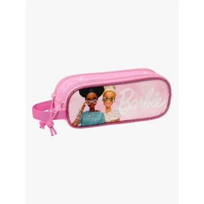 Billede af Barbie Dobbelt carry all Girl Pink 21 x 8 6 cm Skoleartikler
