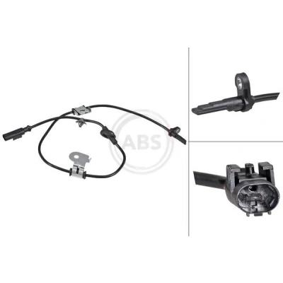 Billede af A.B.S. 31942 ABS sensor aktiv 790mm 885mm 36mm sort