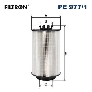 Billede af FILTRON PE 977/1 Brændstoffilter Filterindsats MAN: TGL, TGA