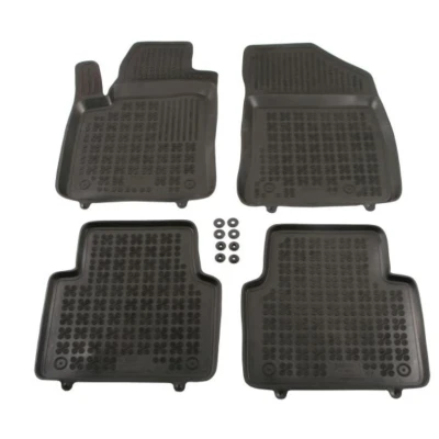 Billede af REZAW PLAST 201233 Gulvmåttesæt Gummi foran og bagved sort OPEL: Crossland X