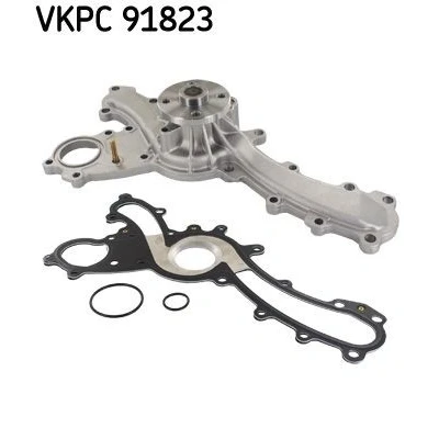 Billede af SKF VKPC 91823 Vandpumpe med pakninger gevindtappe Metal til multi v remsdrift TOYOTA: Auris Hatchback, RAV4 III SUV