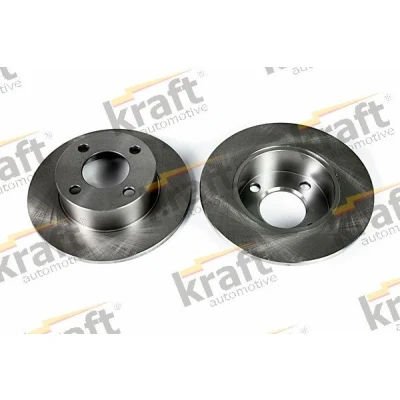 Billede af KRAFT 6050010 Bremseskiver 245, 245,0 9,9 4 fuldstændigt AUDI: 80 B4 Sedan, Cabriolet B4, B3
