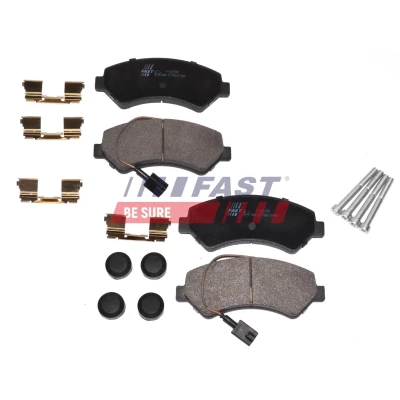 Billede af FAST FT29158 Bremseklodser foraksel med indbygget slidsensor FIAT: Ducato III Ladvogn / Chassis, Bus, Van, PEUGEOT: Boxer Van