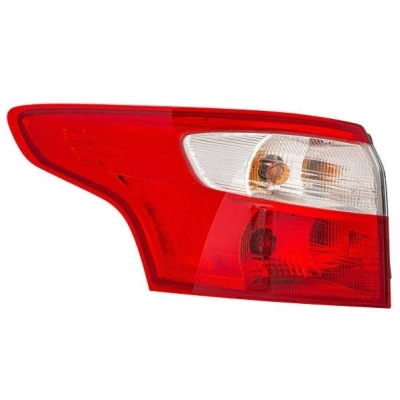 Billede af HELLA 2VA 354 995 111 Baglygter venstre ydre del P21W, PY21W, W5W 12 med pærer pærefatning FORD: Focus 3 Turnier, Mk3 Van / Stationcar