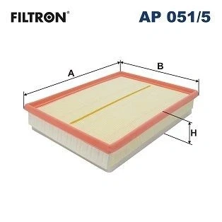 Billede af FILTRON AP 051/5 Luftfilter 51 207 290 Filterindsats til støvede arbejdsforhold OPEL: Meriva A, Tigra Twintop, Corsa C Hatchback