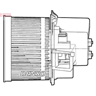 Billede af DENSO DEA09063 Kabineblæser med modstand FORD: KA Hatchback, FIAT: 500 Hatchback