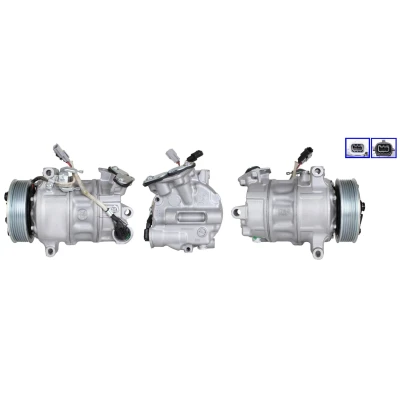 Billede af LUCAS ACP01165 Kompressor PAG 46 YF R 134a, 1234yf
