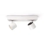 Billede af Philips Star LED spot, drejbar, hvidt, 2 lyskilder
