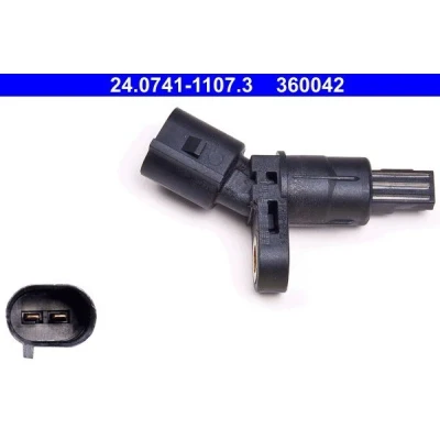 Billede af ATE 24.0741 1107.3 ABS Sensor uden kabel VOLKSWAGEN: Lupo / 3L, Golf 4, 4 Variant, AUDI: A3 Hatchback, TT Coupe, Roadster