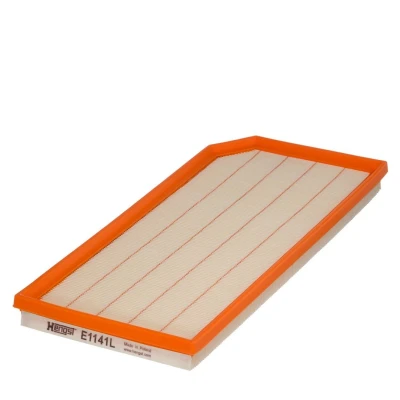 Billede af HENGST FILTER E1141L Luftfilter 33 174 405 Filterindsats VOLKSWAGEN: GOLF 5, 6, Scirocco III, AUDI: A3 Sportback, Hatchback