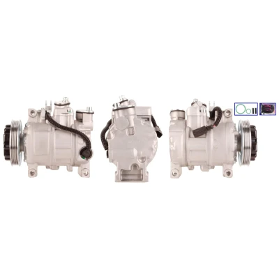 Billede af LUCAS ELECTRICAL ACP238 Kompressor PAG 46 med pakninger AUDI: A4 B7 Avant, B6 B6/B7 Cabriolet