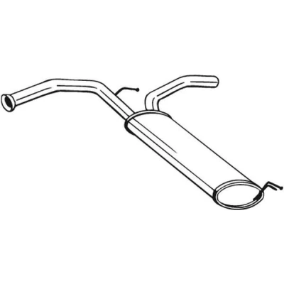 Billede af BOSAL 135 723 Lydpotte TOYOTA: Aygo, CITROËN: C1 I