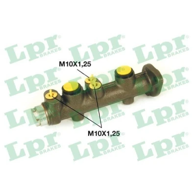Billede af LPR 6737 Bremsehovedcylinder 19,05 Gråt støbejern 10 X 1,25 (3) FIAT: 126
