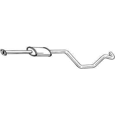 Billede af BOSAL 284 617 Midterste Lyddæmper OPEL: Astra J Sports Tourer