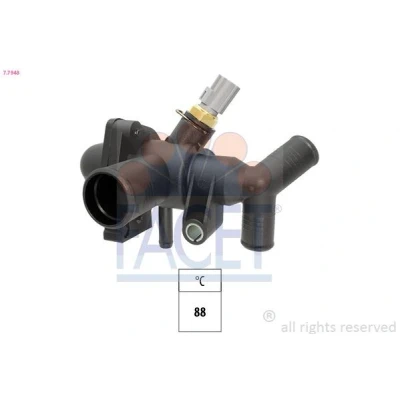Billede af FACET 7.7948 Termostat 88 med pakning