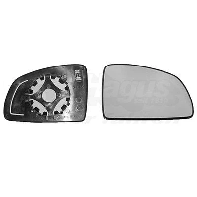 Billede af VAN WEZEL 3781838 Spejlglas højre OPEL: Meriva A