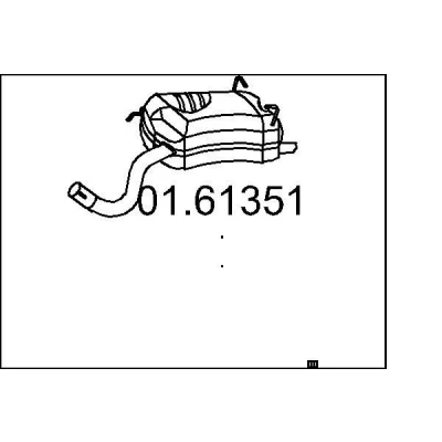 Billede af MTS 01.61351 Lydpotte 1100