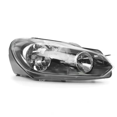 Billede af TYC 20 11777 05 2 Forlygter højre H15, H7 til højrekørsel med elektronisk motor VOLKSWAGEN: Golf 6, 6