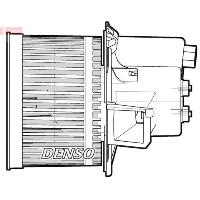 Billede af DENSO DEA09061 Kabineblæser FORD: KA Hatchback, FIAT: 500 Hatchback