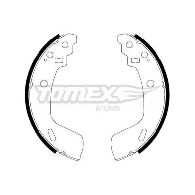 Billede af TOMEX brakes TX 23 14 Bremsebakker bagaksel 200 26 SUZUKI: SWIFT 4