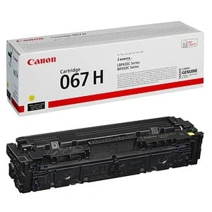 Billede af Canon 067H gul toner 2.350 sider 5103C002 original