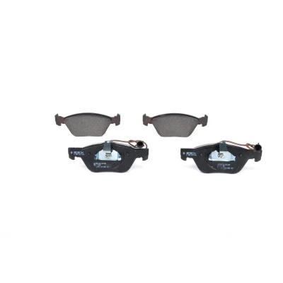 Billede af BOSCH 0 986 424 576 Bremseklodser Low Metallic med indbygget slidsensor stempelklips, anti knirke plade ALFA ROMEO: 166