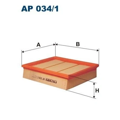Billede af Luftfilter FILTRON AP 034/1