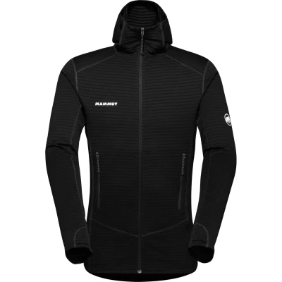 Billede af Mammut Taiss Light Hooded Jacket Herre Træningsjakke Black