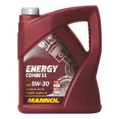 Billede af Mannol Energy Combi Ll 5W 30 5l Motorolie MN7907 5 VOLKSWAGEN: Passat B7 Variant, Touran II, up! Hatchback, AUDI: A8 D3, A6 C7 Avant, C8 Avant