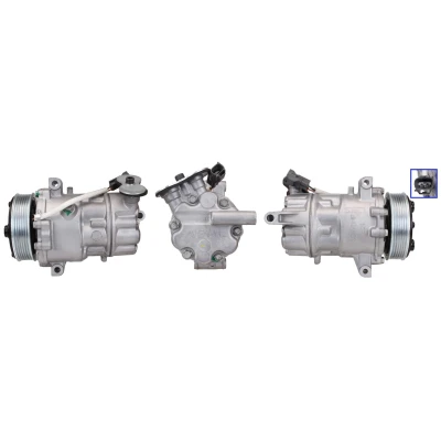 Billede af LUCAS ACP734 Kompressor PAG 46 R 134a med pakninger