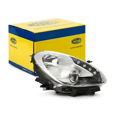 Billede af MAGNETI MARELLI 712497801129 Forlygter højre H7/H1 Halogen til højrekørsel med pærer, indstillingsmotor for LWR
