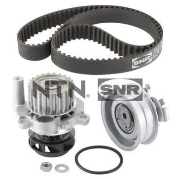 Billede af SNR KDP457.321 Vandpumpe + Tandremssæt VOLKSWAGEN: Golf 4, Touran I, 5, SKODA: Fabia 1 Combi, Octavia I Hatchback, Hatchback