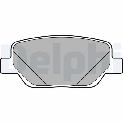 Billede af DELPHI LP3290 Bremseklodser med akustisk advarsel for slid anti knirke plade tilbehør FIAT: Tipo Stationcar, Hatchback